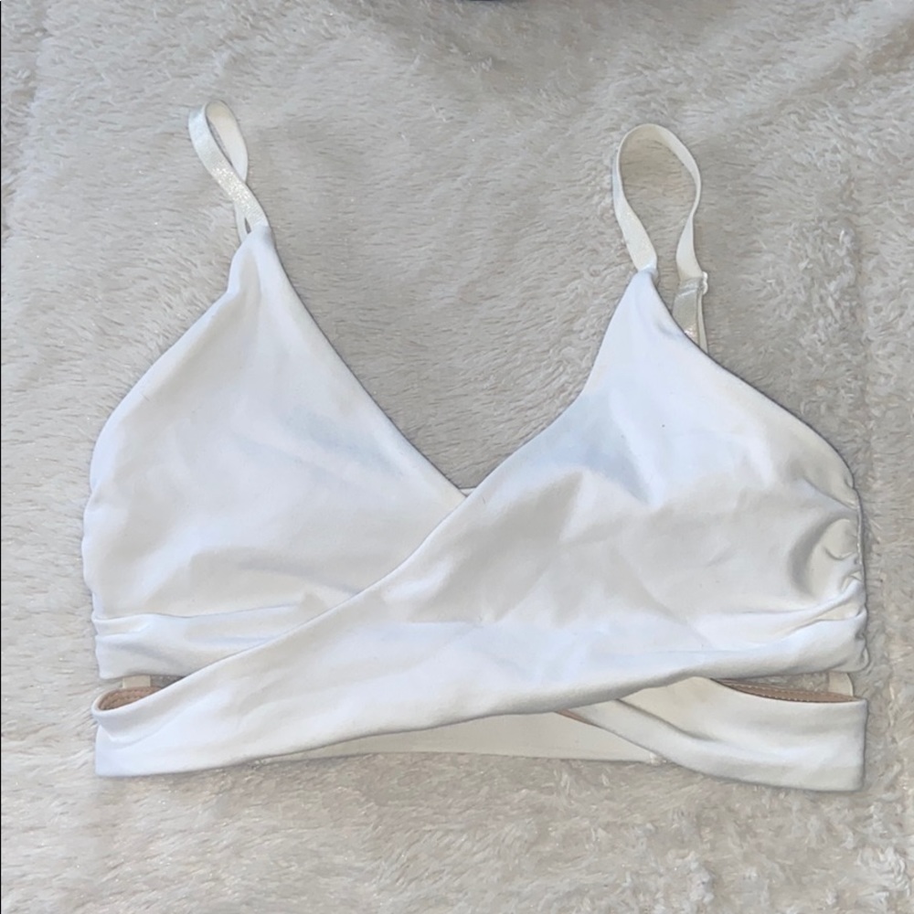 Til you collapse cris cross sports bra